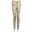 Women Skinny Printed Stretchy Pants Leggings
