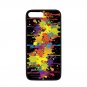 CRAZY Multicolored Double Running SPLASHES Case for iPhone 7 Plus