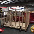 Livestock Cattle Scale with Cage 10,000 lb Sheep Pigs Horses NTEP