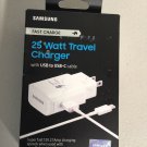Samsung Adaptive fast charging 25 watt charger USB Type C