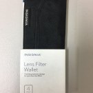 Insignia 4-Pocket camera Lens Filter Wallet Lens Pouch Adapter case