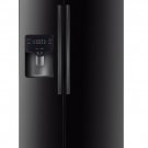 New Samsung RS25H5000BC Side-by-Side Refrigerator - 35.7" - 24.5 cu ft - Black