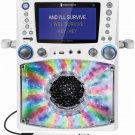 Singing Machine STVG785BTW Bluetooth Karaoke Machine with Disco Lights