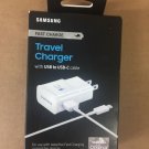 Samsung EP-TA315CWEGUS Fast Charge Travel Charger with USB-C - White