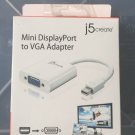 j5 Create Mini DisplayPort to VGA Adapter White JDA112