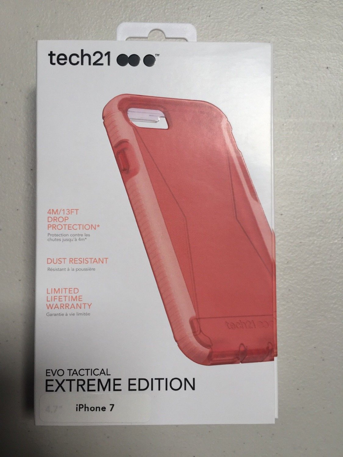 iPhone 7 Tech21 Evo Tactical Extreme edition Case ROSE T21-5534 - 630GA