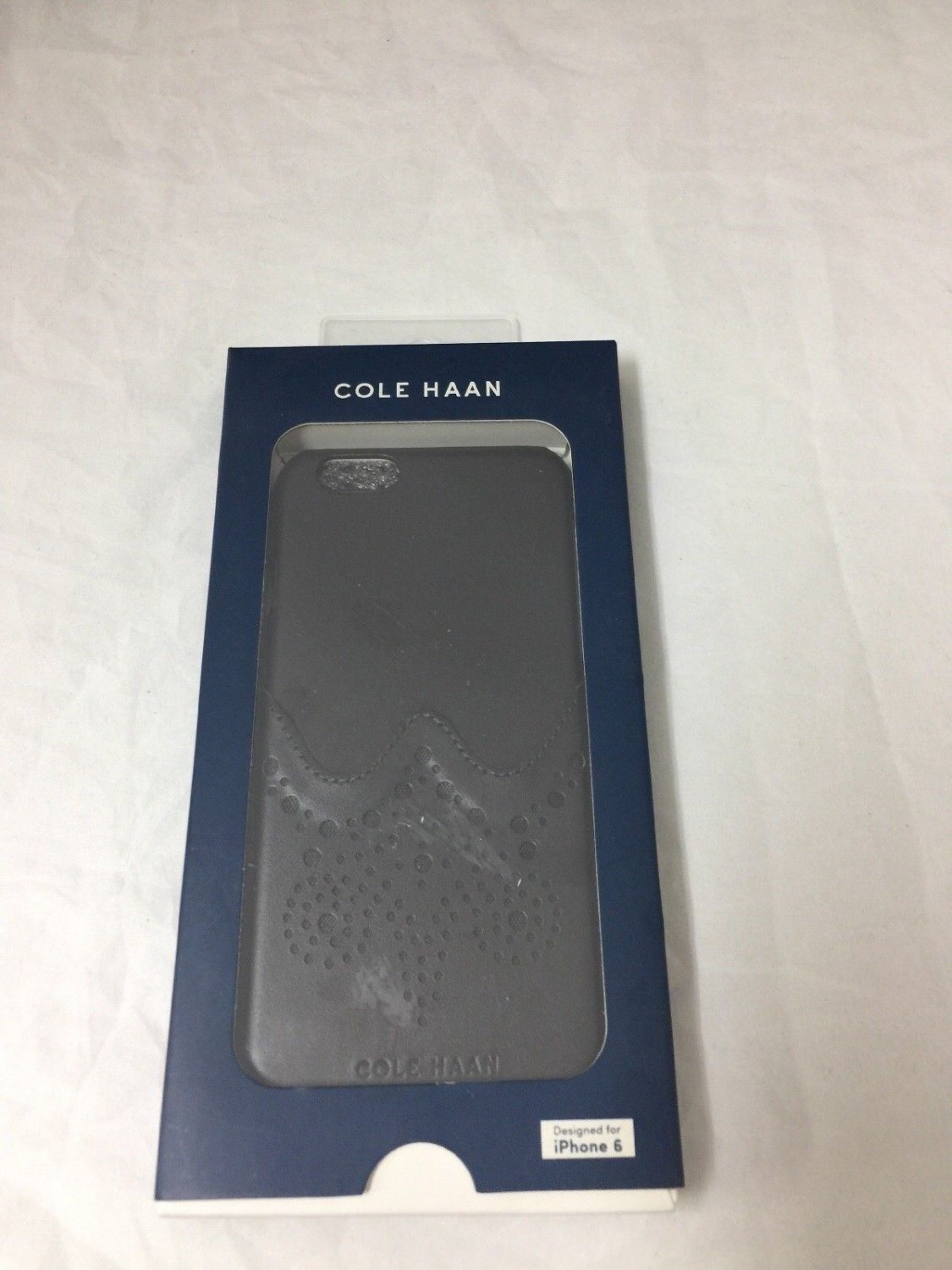 Cole Haan - Brogue Case for Apple&Acirc;&reg; iPhone&Acirc;&reg; 6 and 6s - Dark Roast