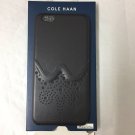 New***Cole Haan Brogue Leather Case for iPhone 6 Plus and 6s Plus - Dark Roast