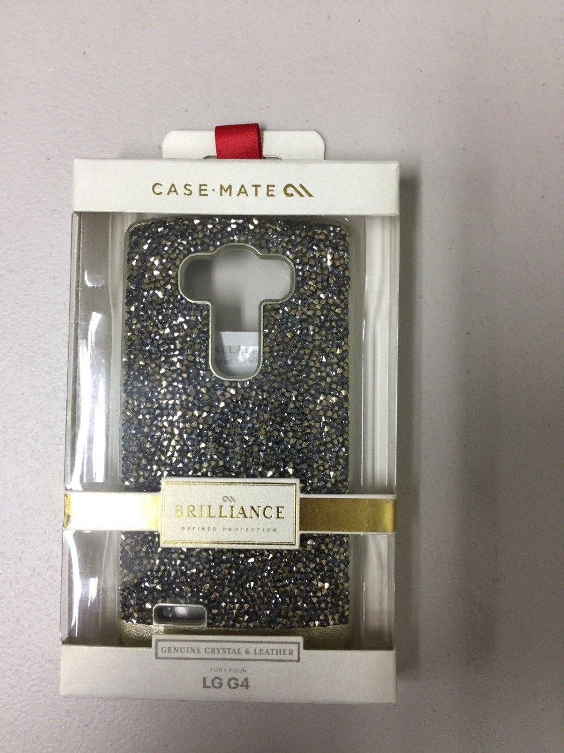 Case-Mate Brilliance Collection Crystal Champagne Case for LG G4