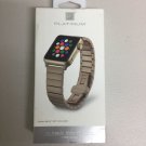 Platinum - Link Stainless Steel Band for Apple Watch™ 38mm - Matte gold