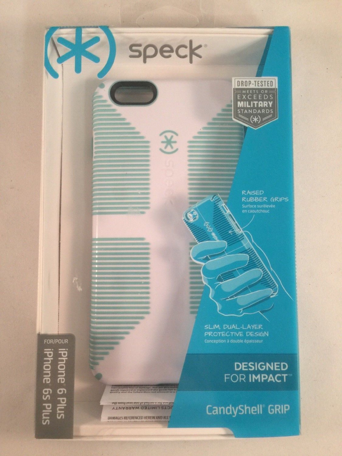 Open-Box Excellent: Speck - CandyShell Grip Case for Apple&Acirc;&reg; iPhone&Acirc;&reg; 6 Plus an...