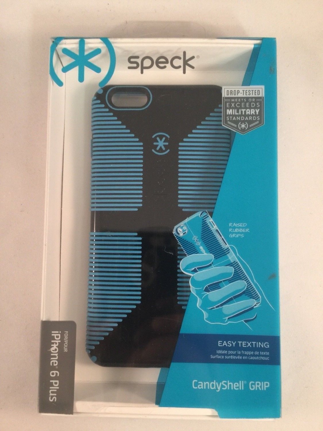 Speck CandyShell Case for Apple iPhone 6 Plus / 6s Plus - Black/Blue