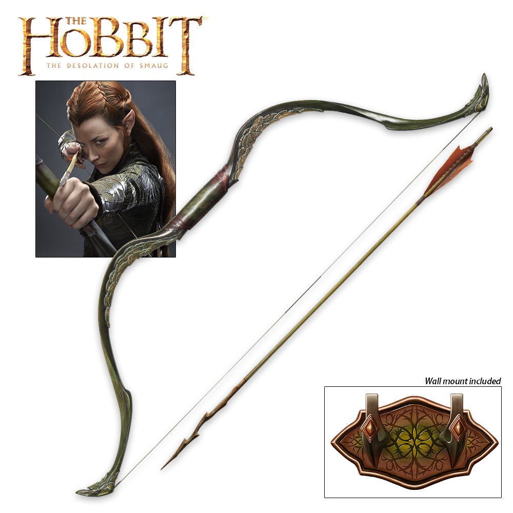 United Cutlery UC3031 The Hobbit Elven Bow and Arrow of Tauriel