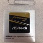 Powered By ASRock Logo Sticker PC Motherboard Case Badge