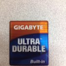 Gigabyte Motherboard Ultra Durable Case Badge Sticker Logo