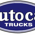 Large Autocar Trucks metal sign