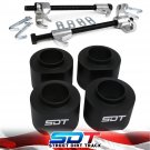97-06 Jeep Wrangler TJ Blk 2" Complete Level Lift Kit + Coil Spring Tool 4X2 4X4