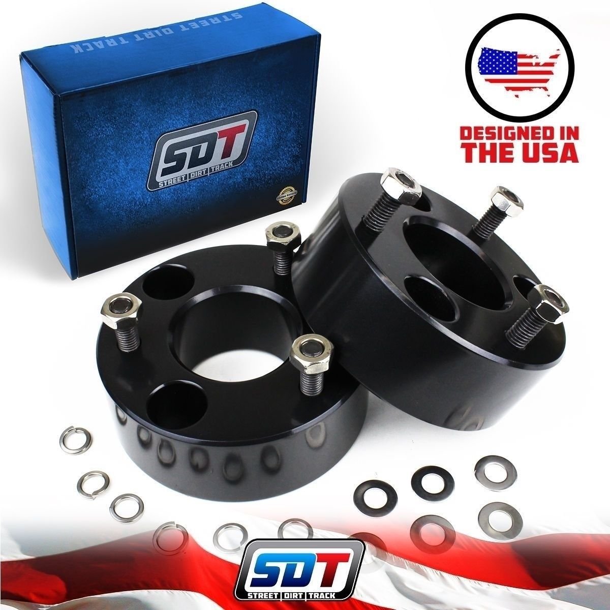 Chevy Silverado 2.5" Front Lift Leveling Kit 07-19 GMC Sierra GM 1500 2WD 4WD