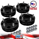 4PC 1.25" Inch HubCentric w/Lip Wheel Spacers 5Lug 99-18 Jeep WJ WK JK Commander