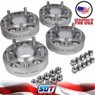 Billet 4PC 1.5" HubCentric Wheel Spacers 1980-2012 Dakota Wrangler Cherokee 5Lug