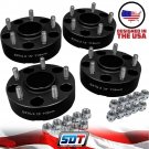 4pc 1.5" Wheel Spacer Kit 5-lug Hub Centric 80-12 Jeep Wrangler Cherokee Dodge
