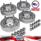4PC 1" Inch Wheel Spacers Jeep Grand Cherokee Wrangler 5Lug YJ TJ XJ ZJ KJ KK SJ