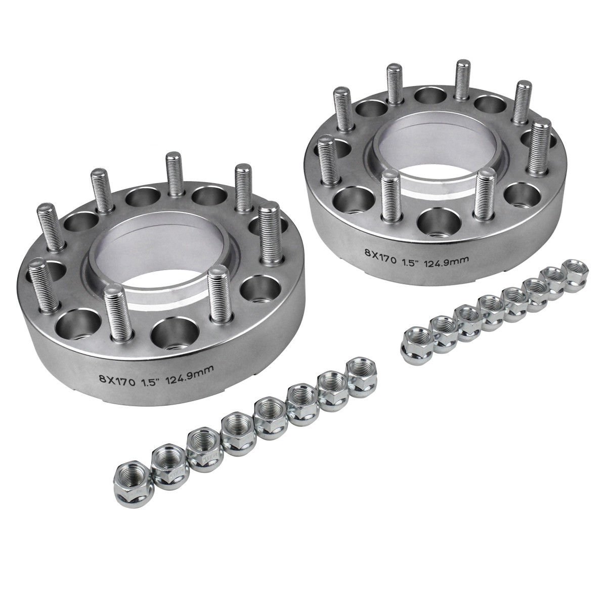 2pc 2" Inch Hub Centric Wheel Spacers w/ Lip 0320 Ford F250 F350 Excursion