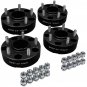 Fits 2007-2018 Wrangler JK 1.25" Wheel Spacers Hub Centric + Steering Tie Rod