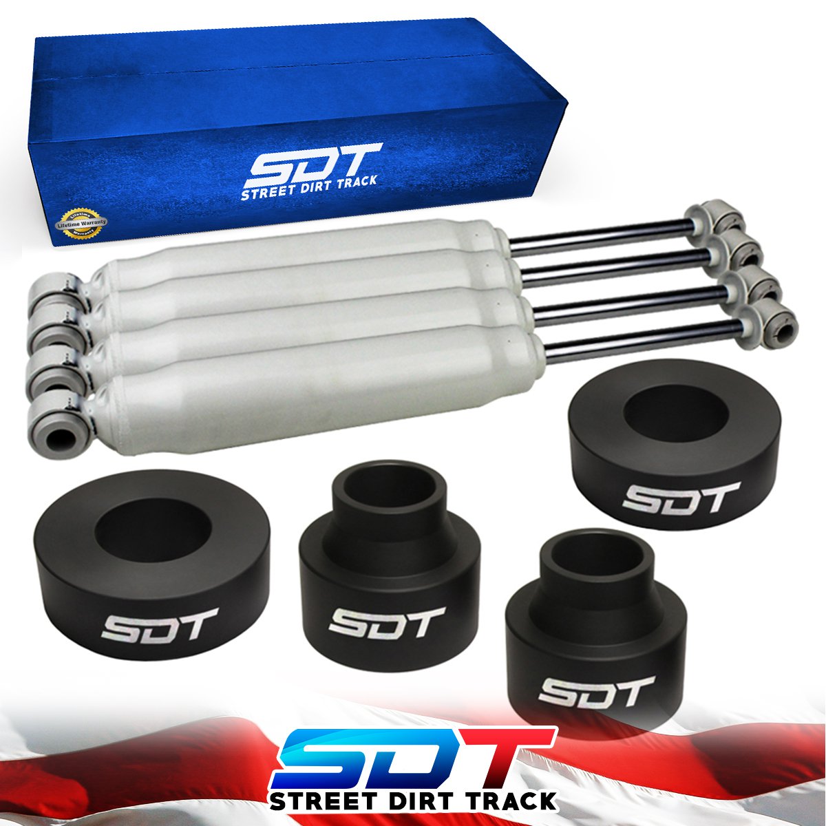 9904 Jeep Grand Cherokee WJ 4WD 2WD 3" Full Leveling Lift Kit + Shocks