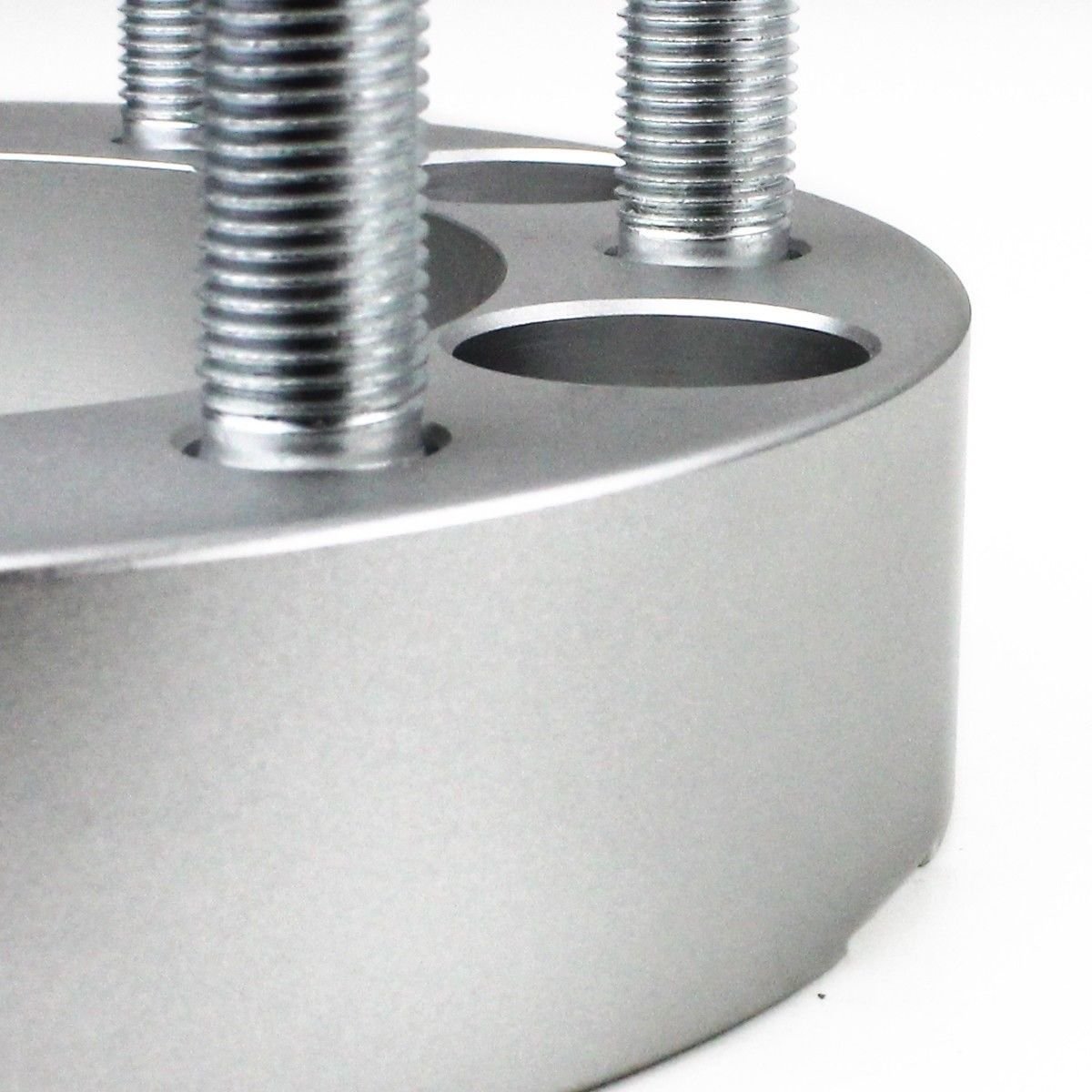 Ford F250 F350 2PC 2" Inch Super Duty 8x170 Wheel Spacers 4x4 Silver