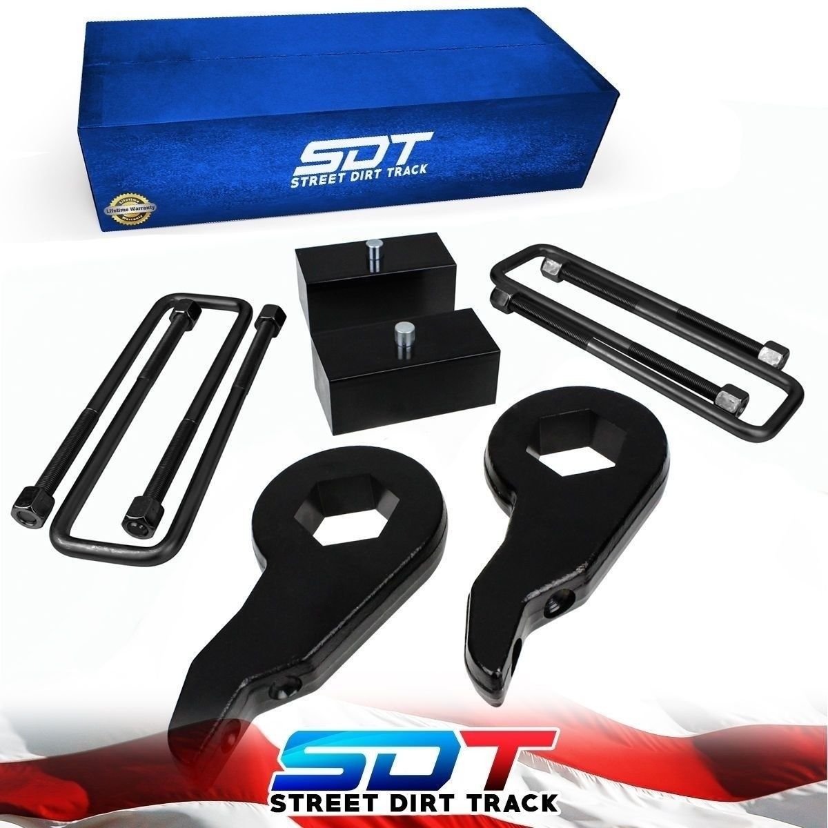 3" Front + 2" Rear Full Lift Kit 00-13 Chevrolet GMC Suburban Yukon XL 2500 8Lug