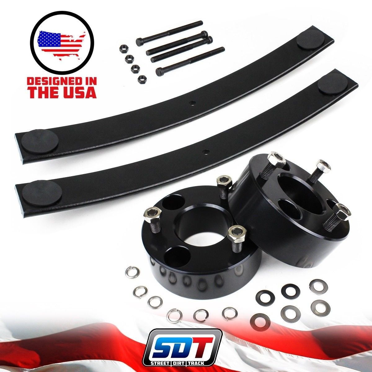3" Front + 2" Rear Lift Level Kit 07-19 Chevy GMC Silverado Sierra 1500 4x2 4x4