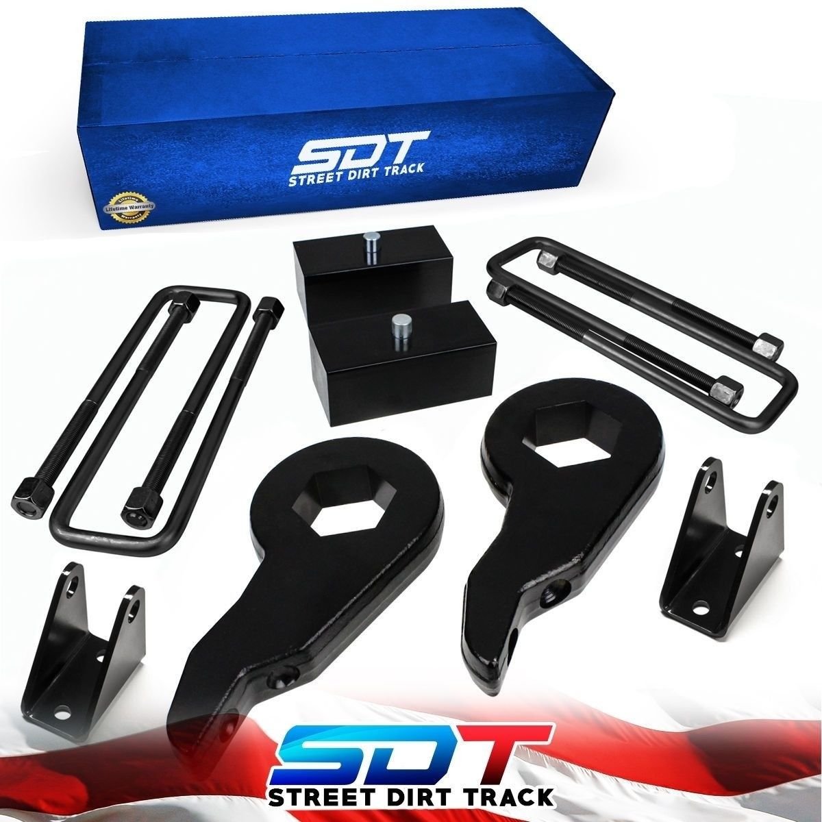 Full 3" Lift Level Kit with Shock Extenders 1988-1999 Chevy GMC K2500 K3500 4x4