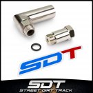 O2 Sensor Spacer Extender M18 x 1.5 Bung Pipe Weld 90 Degree Angle Racing And Offroad Use Only