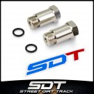 2x O2 Sensor Extension Spacer Header Downpipe Bung Weld For All Models