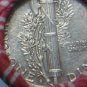 WHEAT PENNY ROLL,"0" SEATED DIME & "S" MERCURY DIME ON THE ENDS T-28