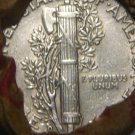 WHEAT PENNY ROLL, 3 CENT NICKEL & D" MERCURY DIME ON ENDS T-46