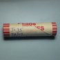 WHEAT PENNY ROLL, 3 CENT NICKEL & MERCURY DIME ON ENDS T-35