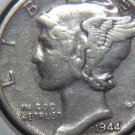 1944-P SILVER MERCURY DIME "VF"   L-1