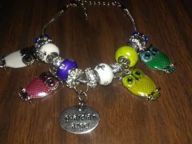 Owl charm Bracelet