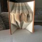 Customizable Folded Book Art - Love