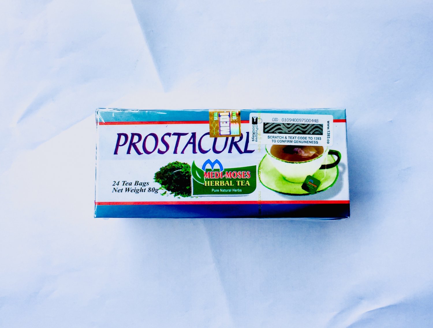 MediMoses Prostacure Herbal Tea Enlarged Prostate (BPH) 24 Teabags
