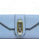 Rebecca Minkoff - Leather Zip Around Wallet - Blue