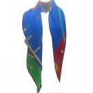 Tiffany & Co. - Vintage Silk Foulard Seidentuch Scarf - Multi-Color