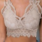 Khaki Lace Bralette with Lining