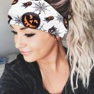 Halloween Skull Spider Web Pumpkin Face Headband