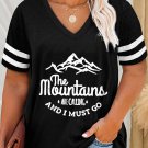Black Moutain Calling Mountaineer Gift Plus Size T Shirt