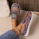 Women Loafers Plus Size Fashion Graffiti Casual Shoes for Women 2025