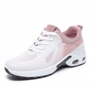 Breathable Lace-up Running Shoes for Women, Air Cushion Athletic Sneakers