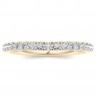 Real 14k Yellow Gold 0.25ct TDW Natural Diamond Women's Wedding Band H-I I2 Real 14k Yellow Gold 0.25ct TDW Natural Diamond Women's Wedding Band H-I I2